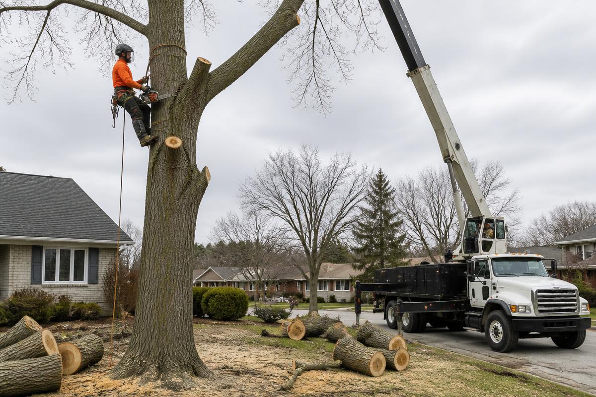 Tree Removal project by Honeydew Group